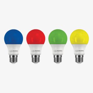 لامپ ال ای دی حبابی رنگی 10 وات