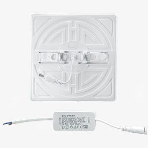 پنل مربع سری S2 توکار 24 وات